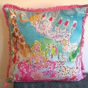 EUC Lilly Pulitzer Pillow